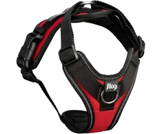 Julius-K9 IDC Longwalk Light pakarudas Raudona XXL – Lengvas dizainas su GPS kišene