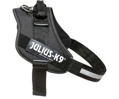 Julius-K9 IDC pakabinamas diržas juodas – Premium reguliuojamas diržas, patvarus dizainas, 4 dydis