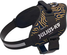 Julius-K9 IDC Powerharness Canyon – Atspindinti reguliuojama šunų petnešėlė, mini dydis, Canyon raštas
