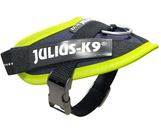 Julius-K9 IDC Powerharness Jeans Neon – Aukščiausios kokybės džinsinis diržas, neoniniai akcentai, 1 dydis, kūdikiui - Julius-K9