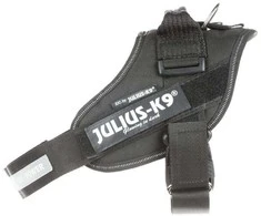 Julius-K9 IDC Powerharness – Reguliuojamos šunų petnešėlės su saugos užraktu, 0 dydžio