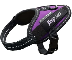 Julius-K9 IDC Powerharness tamsiai violetinė – Premium reguliuojamas šunų pakinktas, 1 dydžio (Baby 1)