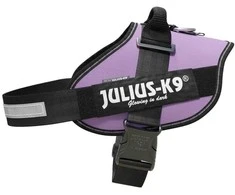 Julius-K9 IDC Powerharness Violetinė – Aukščiausios kokybės reguliuojamas diržas, 3 dydžio, patvarus dizainas
