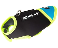 Julius K9 Julius IDC Neopreninė šunų striukė Akvamarinas – Juoda ir mėlyna, lengva, atspari vandeniui