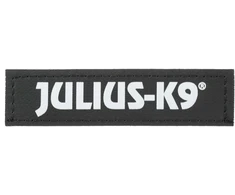 Julius-K9 lipdukas XS – Velcro tvirtinimas, 2x8cm, patvari etiketė, skirta Julius K9 sistemoms