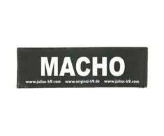 Julius-K9 Macho Patch XXXS &ndash; Pritaikomas etikečės priedas, 2x8cm dydžio pakabukams