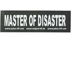 Julius-K9 Master of Disaster pleistro rinkinys – didelis Velcro tvirtinimas, 2 vnt.