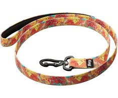 Julius-K9 MoreColor Crazy Pattern Pavadėlis – Patvarus 120cm juostinis pavadėlis, ryškus dizainas