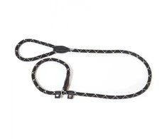 Julius-K9 Retriever Pavada su stabdžiu – 2in1 reguliuojama sagtis pavadai ir antkakliui, 120cm x 12mm