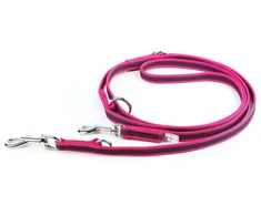 Julius K9 Spalvos &amp; Pilkos Supergrip Pavadėlis – Nuimamas neslystantis rankena, 1,4x220cm, juoda
