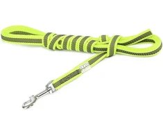 Julius K9 Supergrip Color &amp; Gray treniravimo pavadėlis – Neono geltonas, 300cm, neslystantis, be rankenos. Julius K9