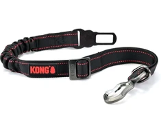 KONG Deluxe Travel pasukėjas – Paminkštintas automobilio saugos diržas su reguliuojamu saugos segtuku