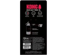 KONG Duo Day Trek kelioninis buteliukas – 4-in-1 drėkinimo rinkinys su puodeliu ir dviem dubenėliais, 1820 ml