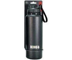 KONG Duo Drinker 910ml – 2-in-1 vandens butelis su integruota dubenėliu, nepralaidus dizainas