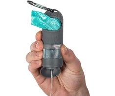 KONG Mini HandiPOD Clean Dispenser – Kompakti maišelių laikiklis su integruotomis dezinfekcinėmis servetėlėmis
