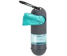 KONG Mini HandiPOD Clean Dispenser – Kompakti maišelių laikiklis su integruotomis dezinfekcinėmis servetėlėmis