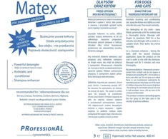 Matex Antistatinis kondicionierius 400ml – Volumizuojanti formulė susivėlusiems ir besiveliančiams plaukams