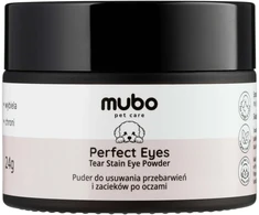 Mubo Perfect Eye milteliai ašarų dėmėms valyti 24g – švelni dėmių šalinimo formulė, greitas poveikis