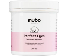 Mubo Perfect Eyes ašarinių dėmių valiklis – švelni formulė dėmėms ir spalvos pakitimams šalinti, 200ml