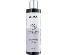 Mubo Silky Long Natural kondicionierius 250ml – švelni formulė ilgaplaukiams kailiams, maitinamoji priežiūra