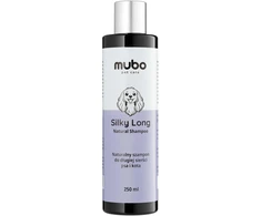 Mubo Silky Long Natural šampūnas ilgam kailiui 250ml – švelni formulė ilgaplaukiams augintiniams, maitinanti priežiūra