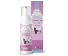 Natural Derma Pet Cat No-Rinse Šampūnas Mousse jautriai odai su medetkomis
