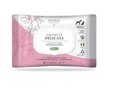 Natural Derma Pet drėgnos servetėlės švarai švelni formulė delikati priežiūra
