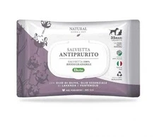 Natural Derma Pet drėgnos valymo servetėlės nuo niežėjimo, švelnios formulės