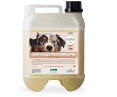 Natural Derma Pet giluminis valomasis šampūnas su svilarožėmis ir gudobelėmis