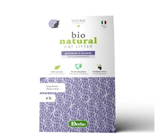 Natural Derma Pet Jazminų ir levandų aglomeruojantis kukurūzų kraikas katėms, kontroliuojantis kvapus
