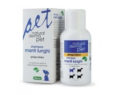 Natural Derma Pet Natural Derma Šampūnas ilgaplaukiam šuniui su pantenoliu ir ginkmedžiu