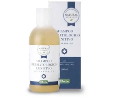 Natural Derma Pet Natural Derma šunų šampūnas nuo niežulio su ricinų aliejumi ir alaviju