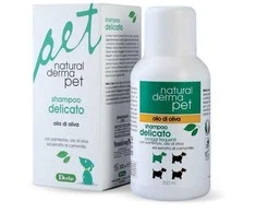Natural Derma Pet Natural Derma alyvuogių aliejaus šampūnas šunims su ramunėlių ekstraktu