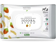 Natural Derma Pet Valomosios šlapios servetėlės su simondsijų ir avižų švelnia formule