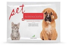 Natural Derma Pet Valymo Pirštinė Chlorheksidinas Vienkartinė Higieninė