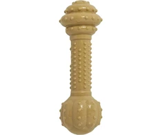 Nylabone Extreme Barbell Kramtynas L – Patvarus žaislas dideliems šunims su žemės riešutų sviesto skoniu