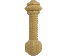 Nylabone Extreme Barbell Kramtynas L – Patvarus žaislas dideliems šunims su žemės riešutų sviesto skoniu