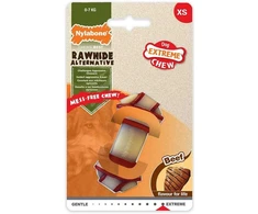 Nylabone „Extreme Beef Knot Chew“ – didelis patvarus jautienos skonio kramtomasis žaislas