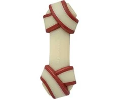Nylabone „Extreme Beef Knot Chew“ – didelis patvarus jautienos skonio kramtomasis žaislas