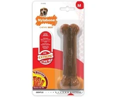 Nylabone Extreme Chew Bekono kauliukas – tvirtas didelis kramtomasis žaislas su tikroBekono skoniu