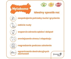 Nylabone Extreme Duck Jerky Bone XL – saugus anties skonio kramtukas, itin didelis dydis