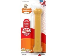 Nylabone Extreme Dura Chew su skonių sviestinio riešuto kaulu – patvarus, didelis kramtomasis žaislas su ilgai išliekančiu skoniu