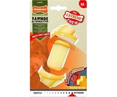 Nylabone Extreme Knot Bone – tvirtas, su šonine ir sūrio skonio kramtukas, vidutinio dydžio