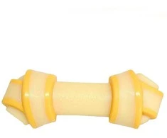 Nylabone Extreme Knot Bone – tvirtas, su šonine ir sūrio skonio kramtukas, vidutinio dydžio