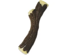 Nylabone Extreme medinio dydžio laužymo pagaliukas – tvirtas, šoninės skonio, saugus žaislas Nylabone