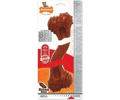 Nylabone Extreme Monster Bone XXL – Patvarus bizonų skonio kramtukas, itin didelis