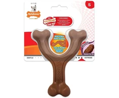 Nylabone Extreme Wishbone Bison Chew – tvirtas, didelis šunų žaislas su tikrovišku bizonų skoniu