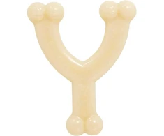 Nylabone „Extreme Wishbone“ vištienos kramtukas – tvirtas vidutinio dydžio šunų žaislas su vištienos skoniu