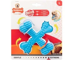 Nylabone Extreme X formos Jautienos kramtukas – didelis patvarus kietas kramtukas, jautienos skonio
