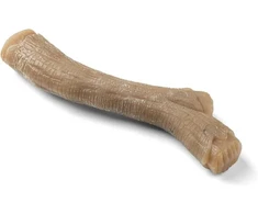 Nylabone Gourmet Stick žemės riešutų sviesto skonio – patvarus kramtomasis žaislas, intensyvus žemės riešutų sviesto skonis, vidutinio dydžio